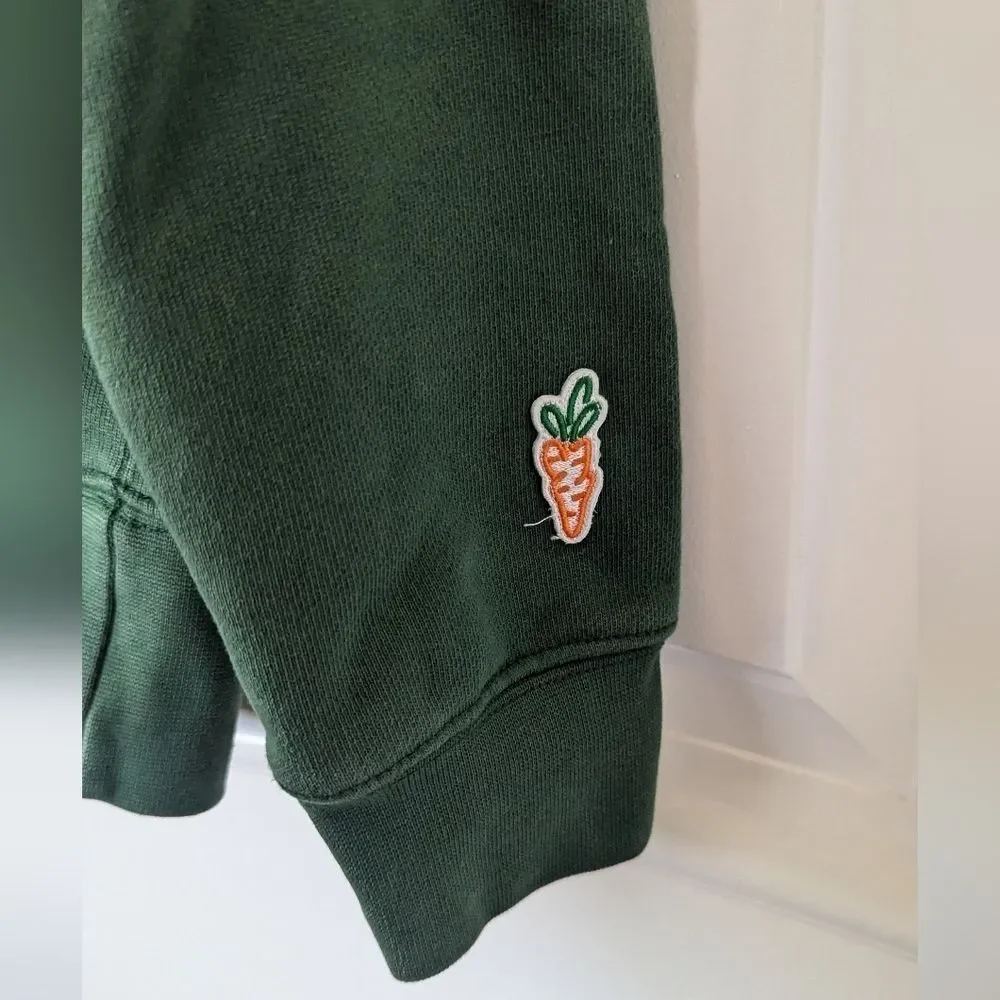 Carrots by Anwar Groovy Wordmark Crewneck Sweatshirt SMALL
